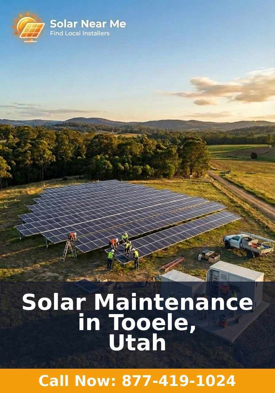 Solar Maintenance in Tooele, Utah
