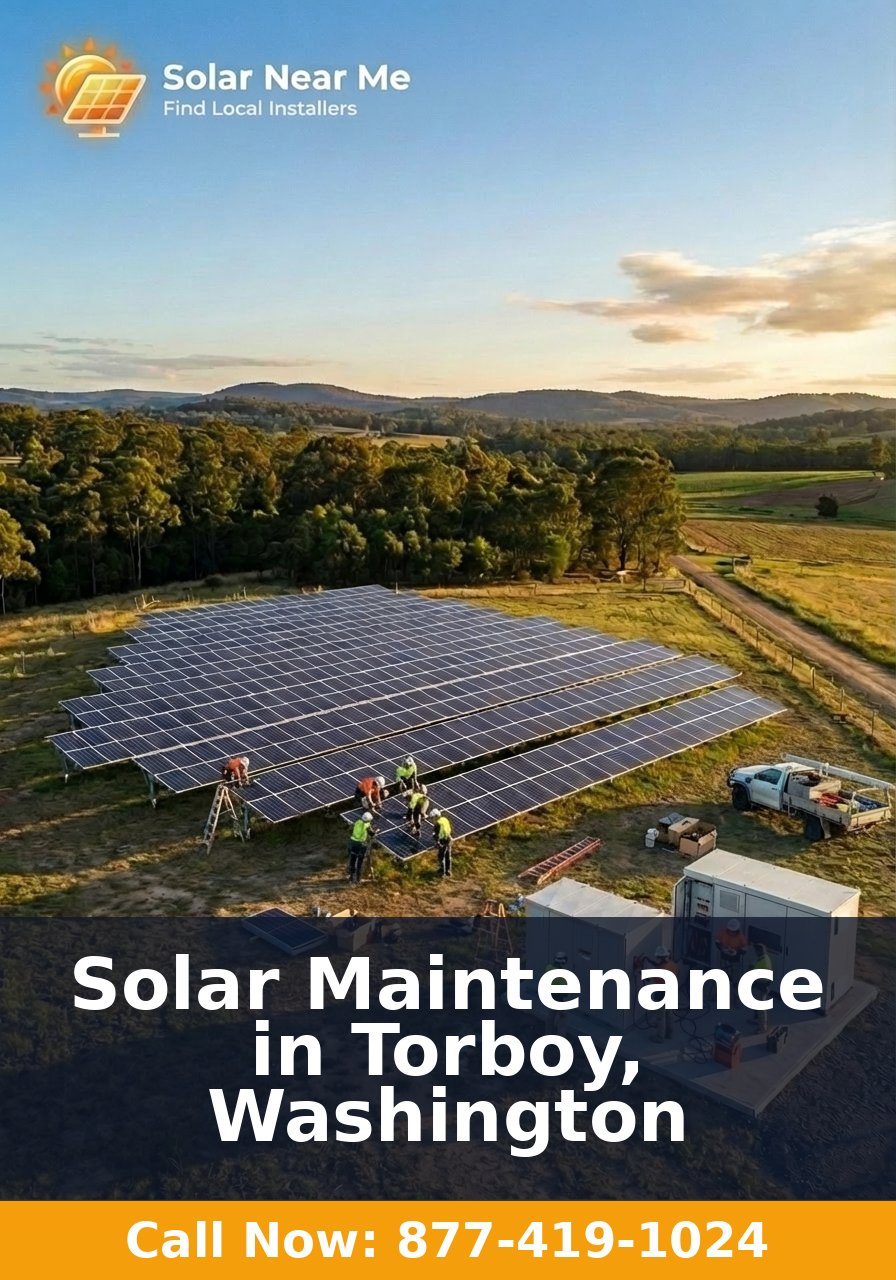 Solar Maintenance in Torboy, Washington
