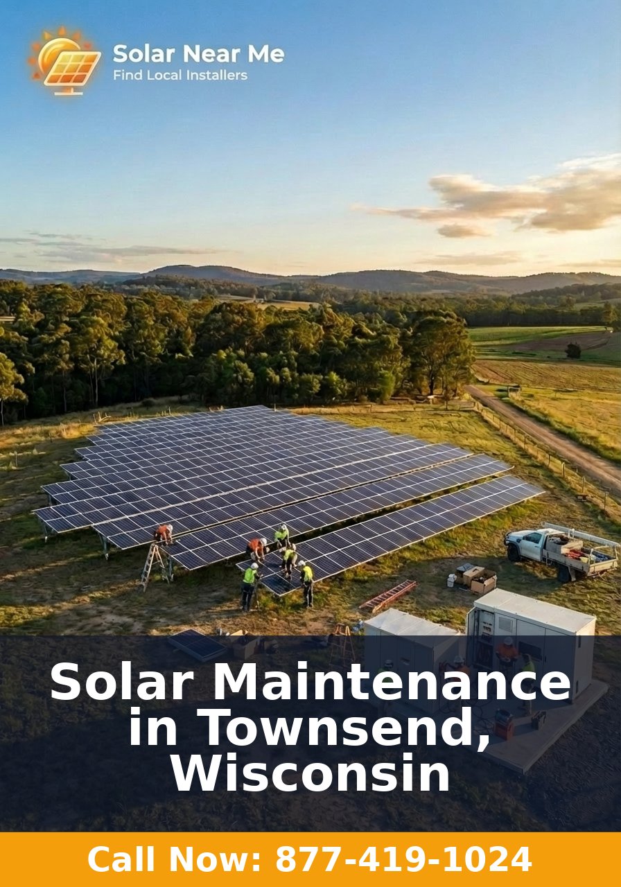 Solar Maintenance in Townsend, Wisconsin