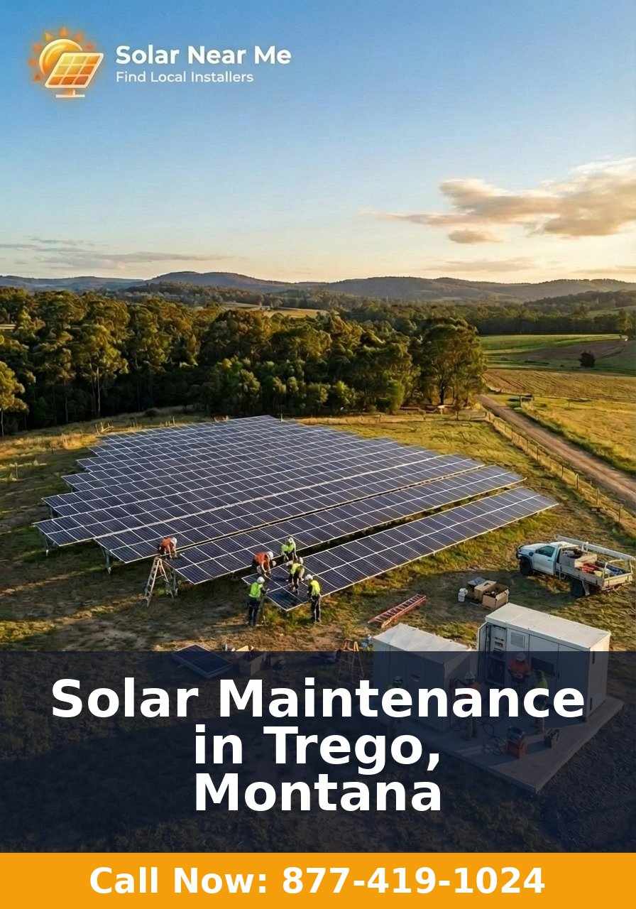 Solar Maintenance in Trego, Montana