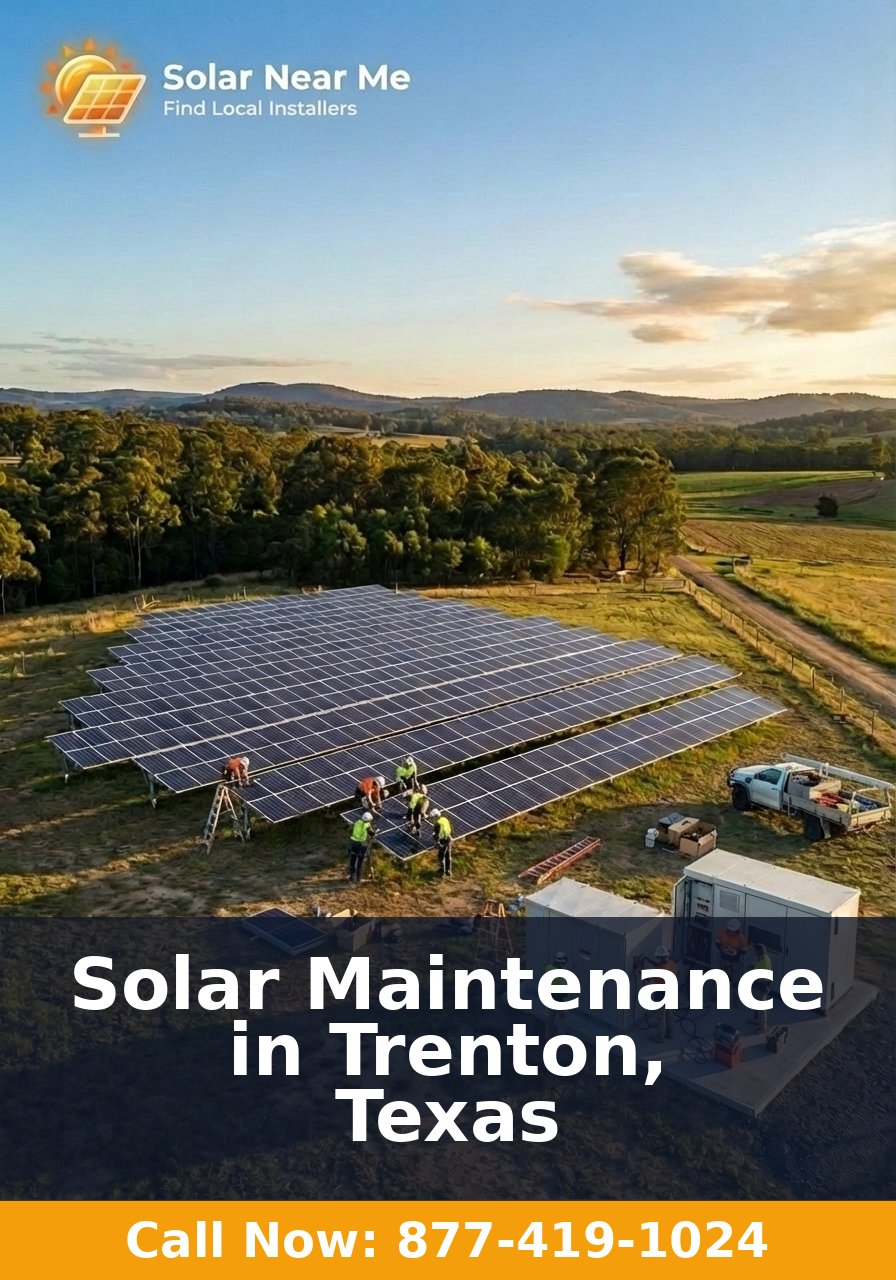 Solar Maintenance in Trenton, Texas