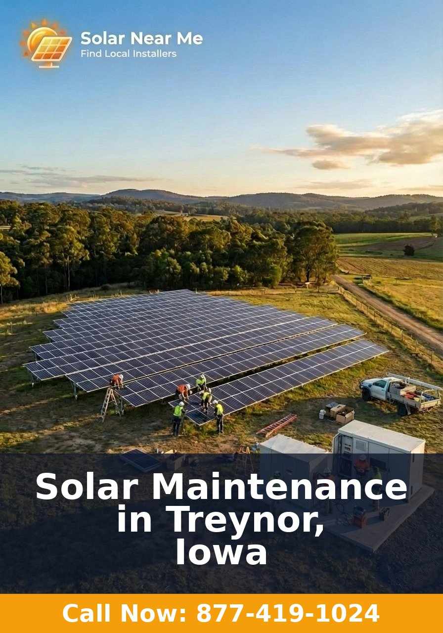 Solar Maintenance in Treynor, Iowa