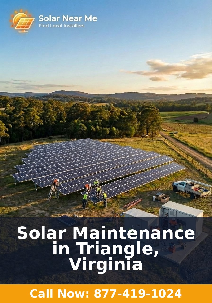 Solar Maintenance in Triangle, Virginia