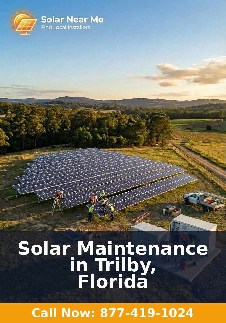Solar Maintenance in Trilby, Florida
