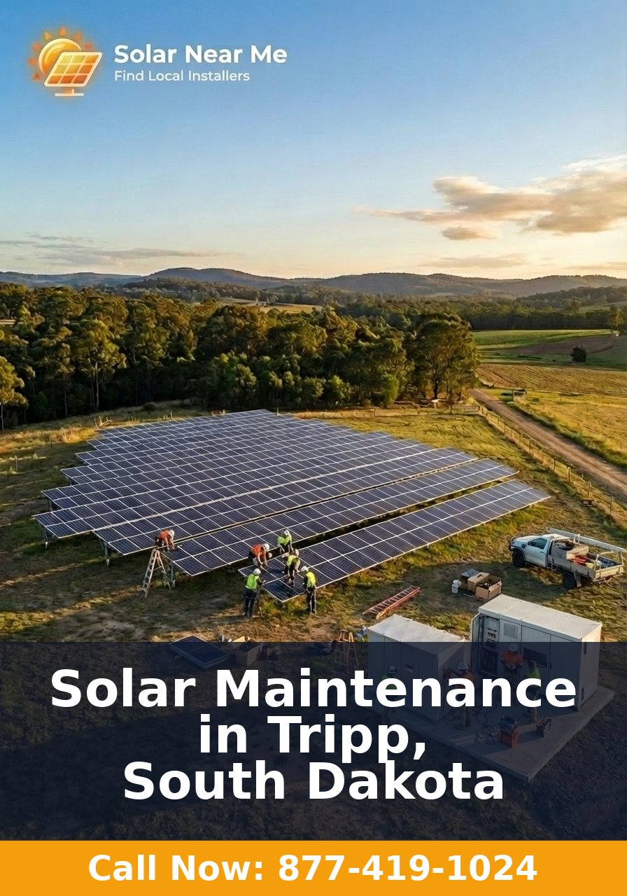 Solar Maintenance in Tripp, South Dakota