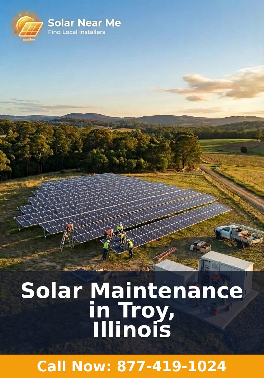 Solar Maintenance in Troy, Illinois