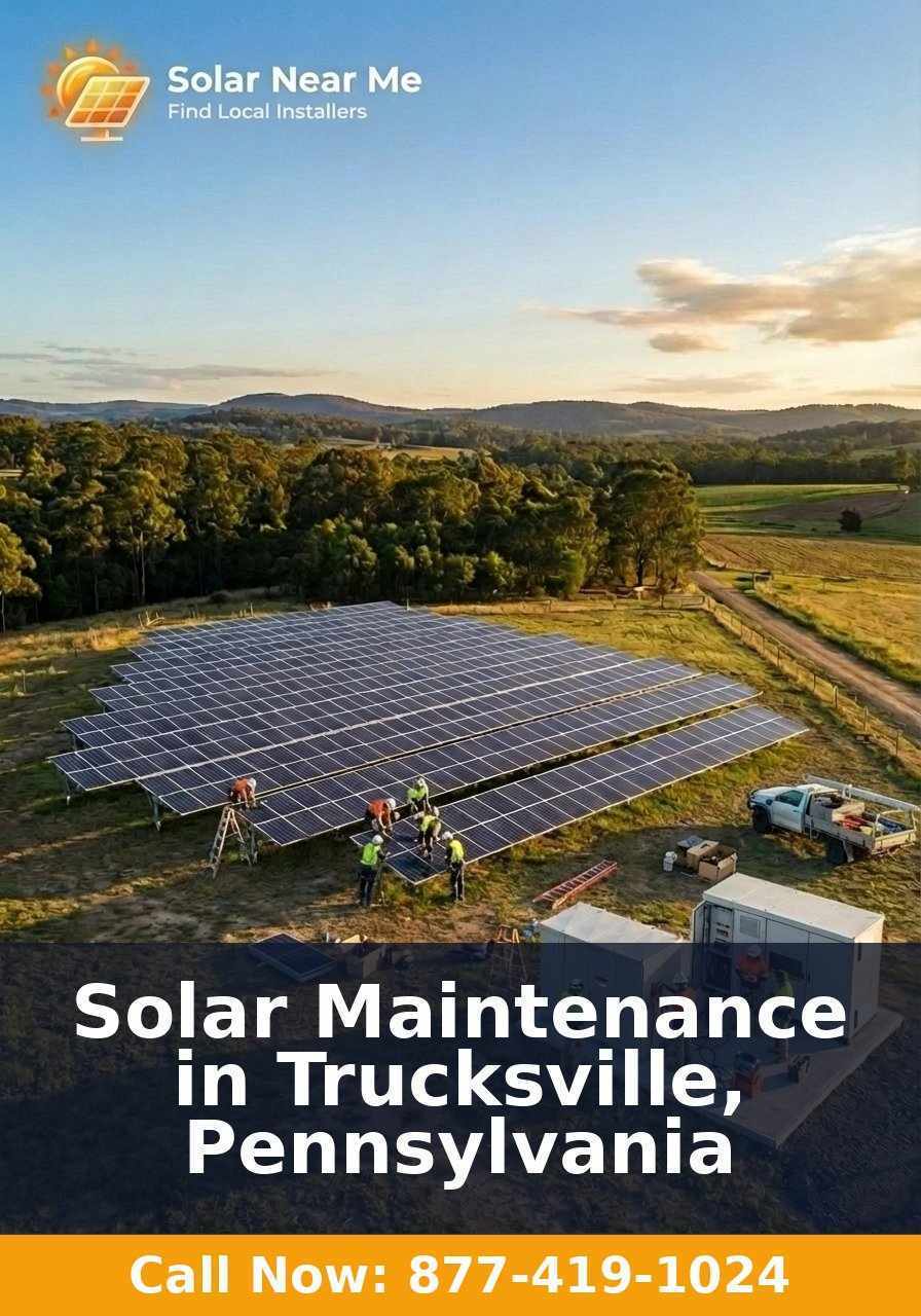 Solar Maintenance in Trucksville, Pennsylvania