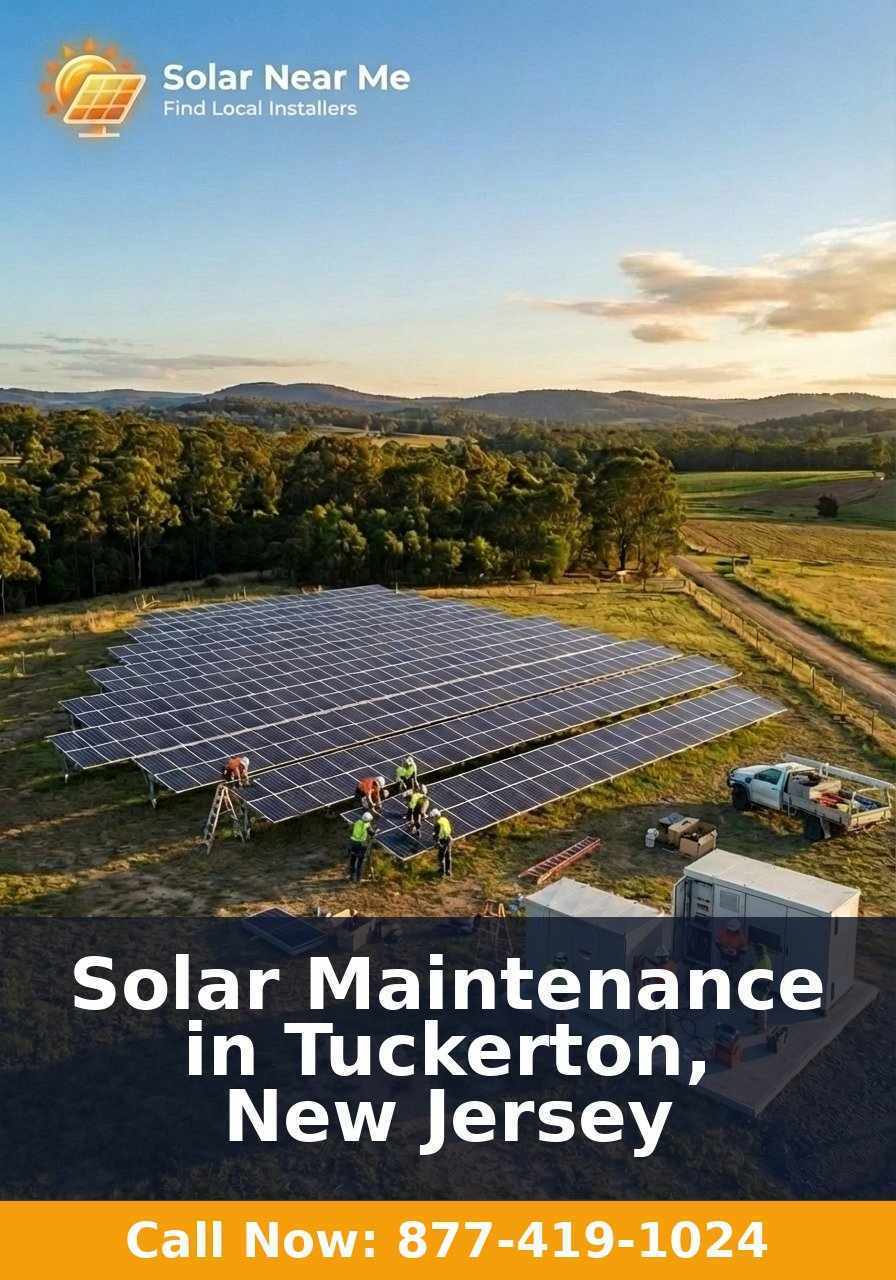 Solar Maintenance in Tuckerton, New Jersey