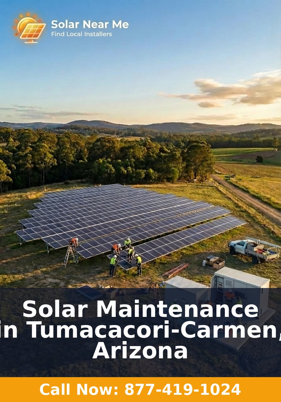 Solar Maintenance in Tumacacori-Carmen, Arizona