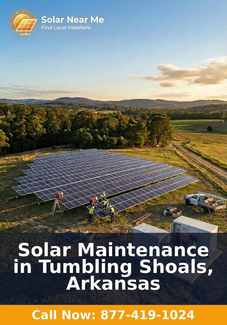 Solar Maintenance in Tumbling Shoals, Arkansas