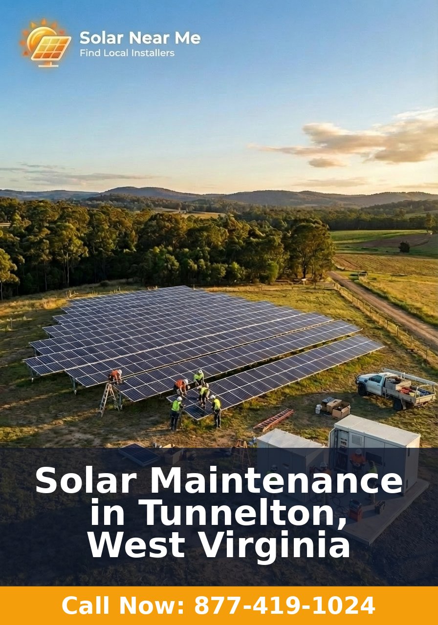 Solar Maintenance in Tunnelton, West Virginia