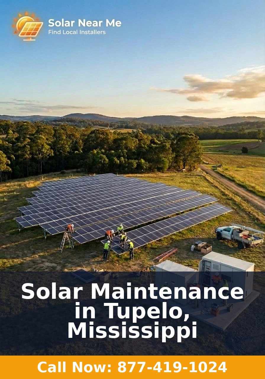 Solar Maintenance in Tupelo, Mississippi