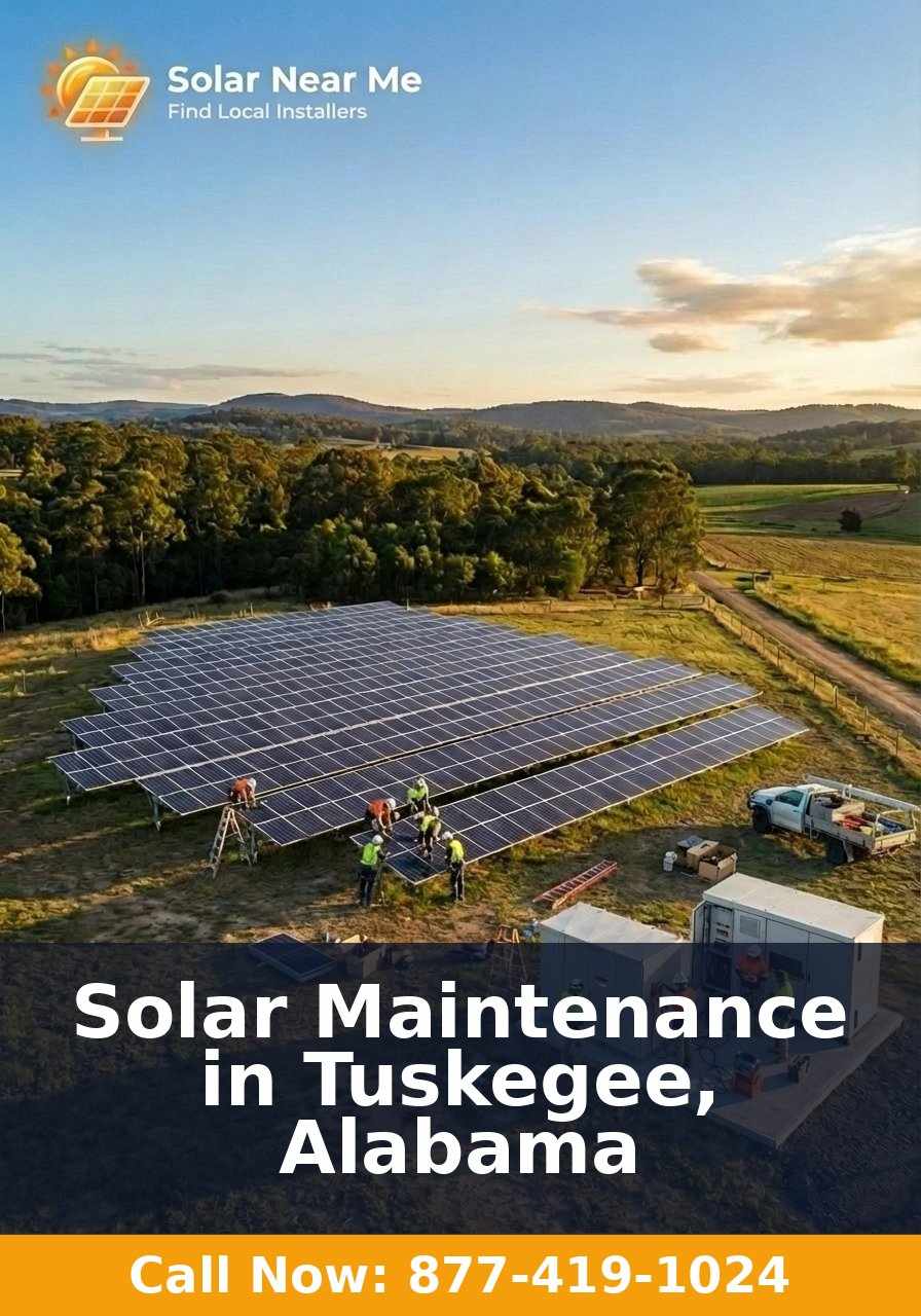 Solar Maintenance in Tuskegee, Alabama