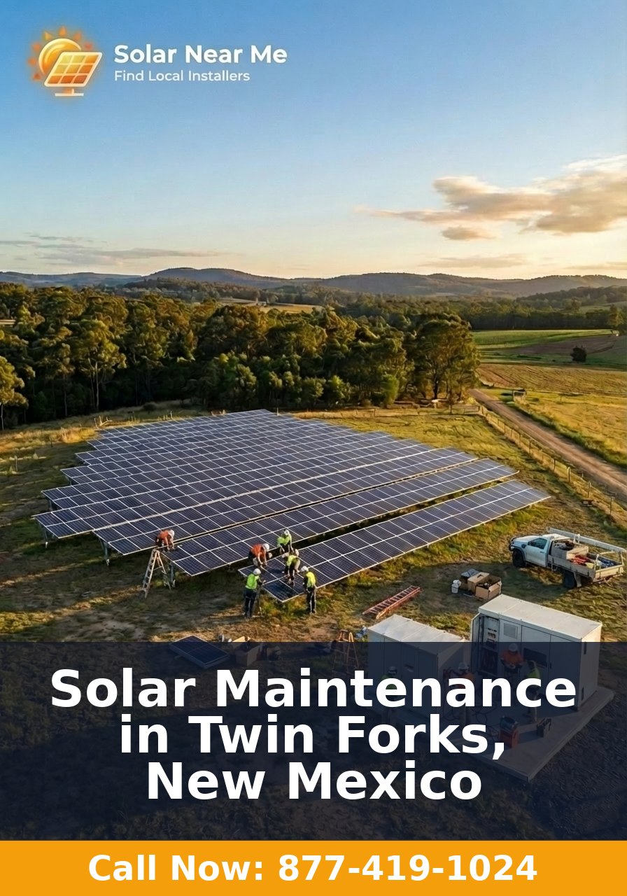 Solar Maintenance in Twin Forks, New Mexico