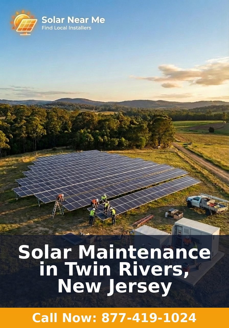 Solar Maintenance in Twin Rivers, New Jersey