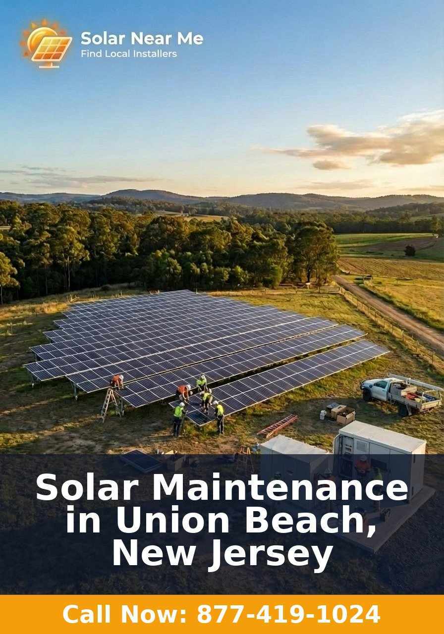 Solar Maintenance in Union Beach, New Jersey