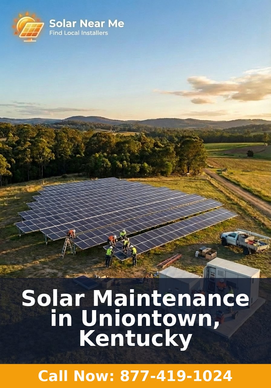 Solar Maintenance in Uniontown, Kentucky