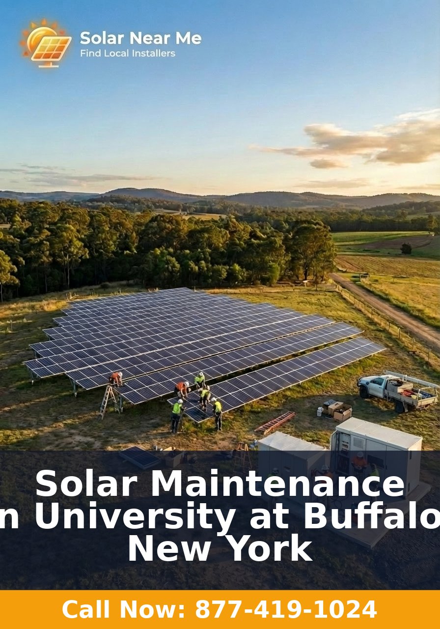 Solar Maintenance in University at Buffalo, New York