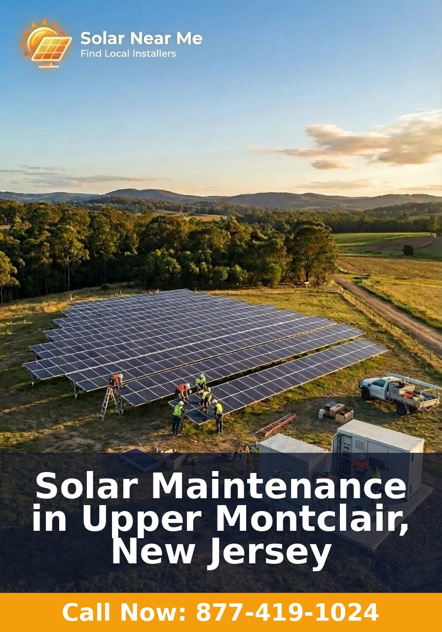 Solar Maintenance in Upper Montclair, New Jersey