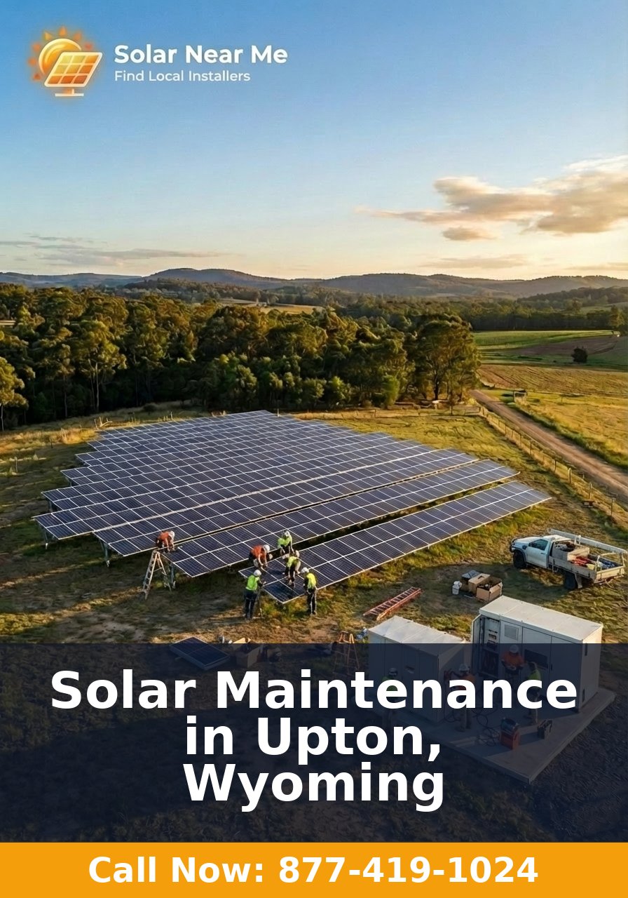 Solar Maintenance in Upton, Wyoming
