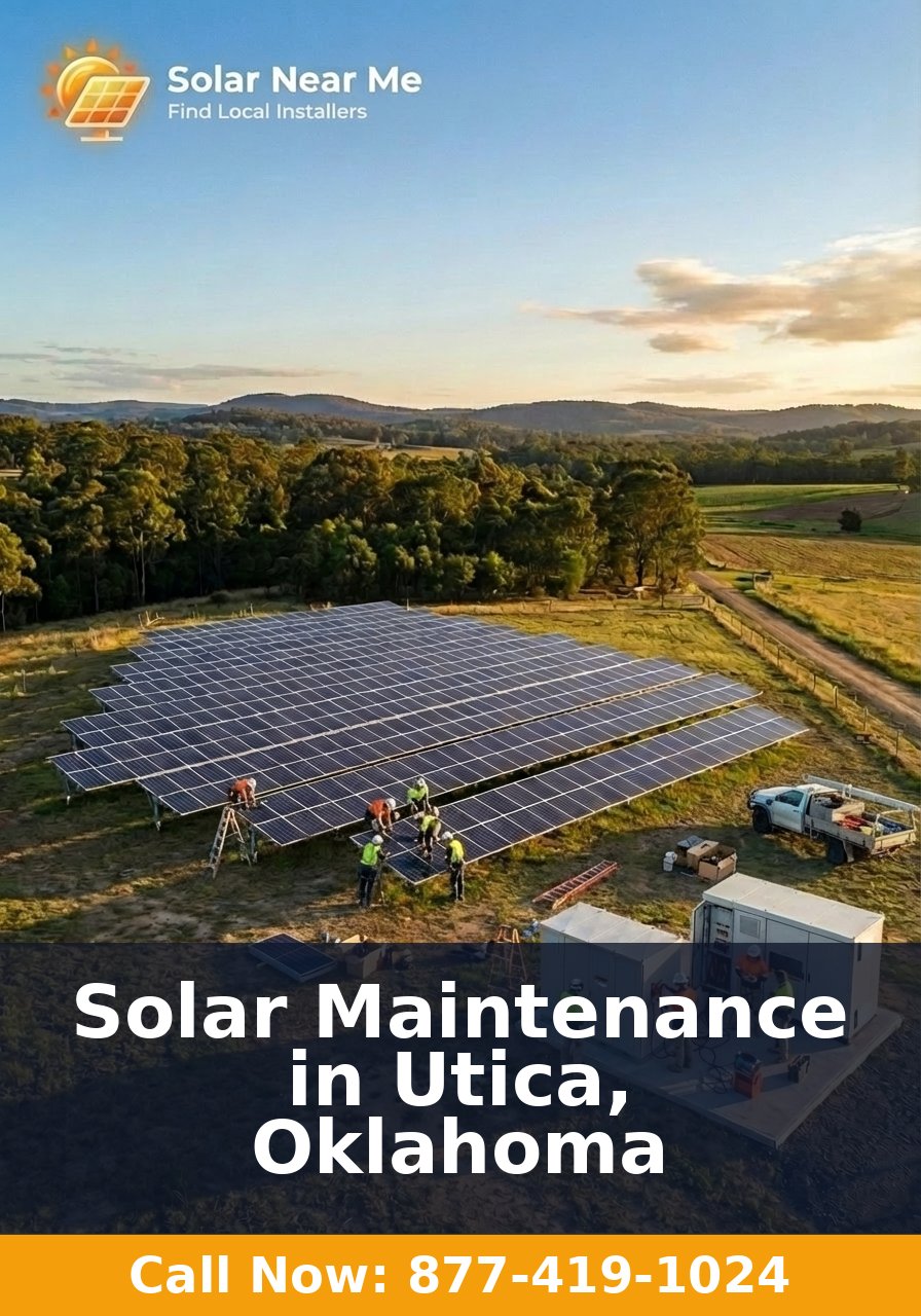 Solar Maintenance in Utica, Oklahoma
