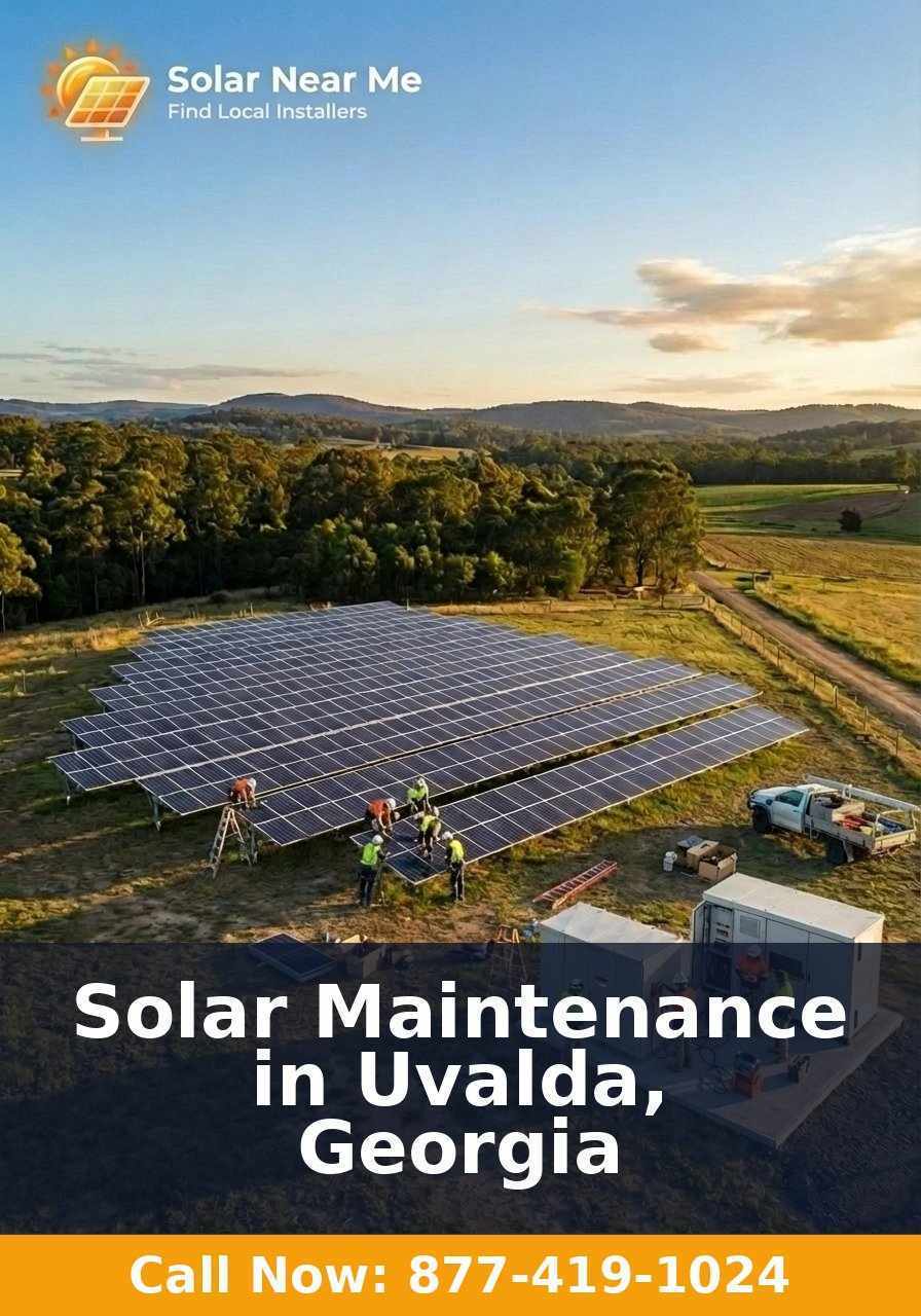 Solar Maintenance in Uvalda, Georgia