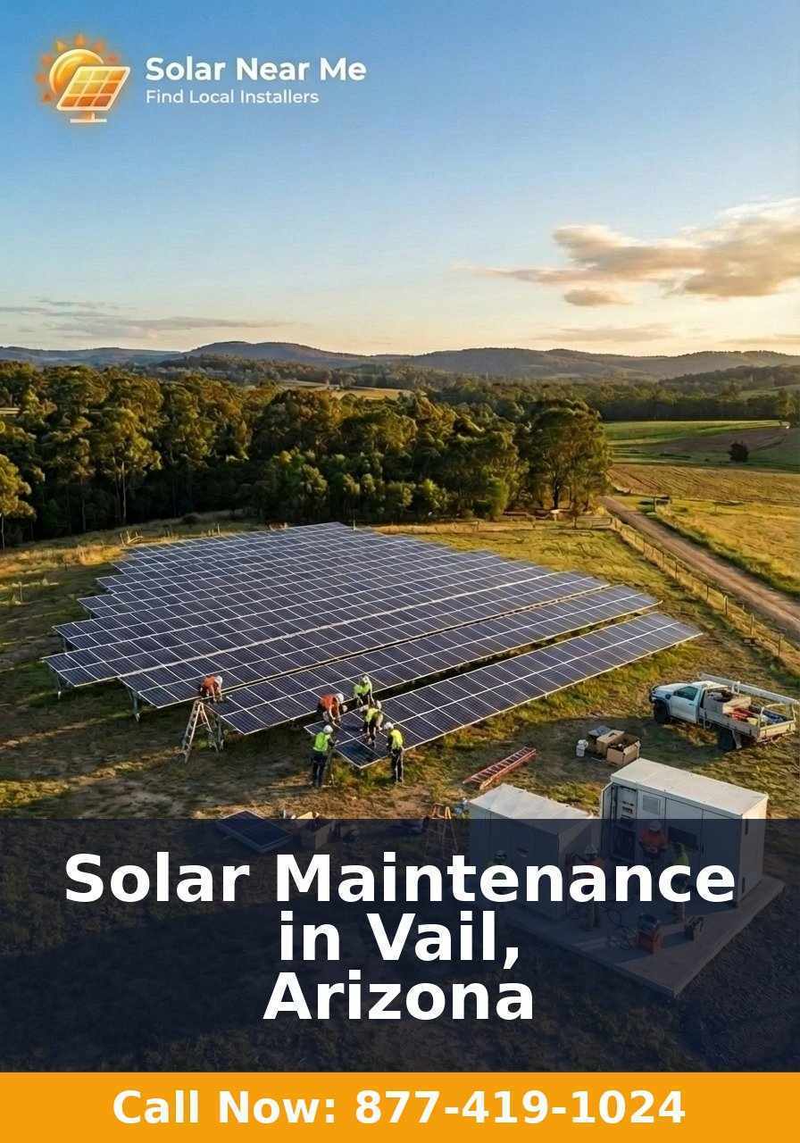 Solar Maintenance in Vail, Arizona