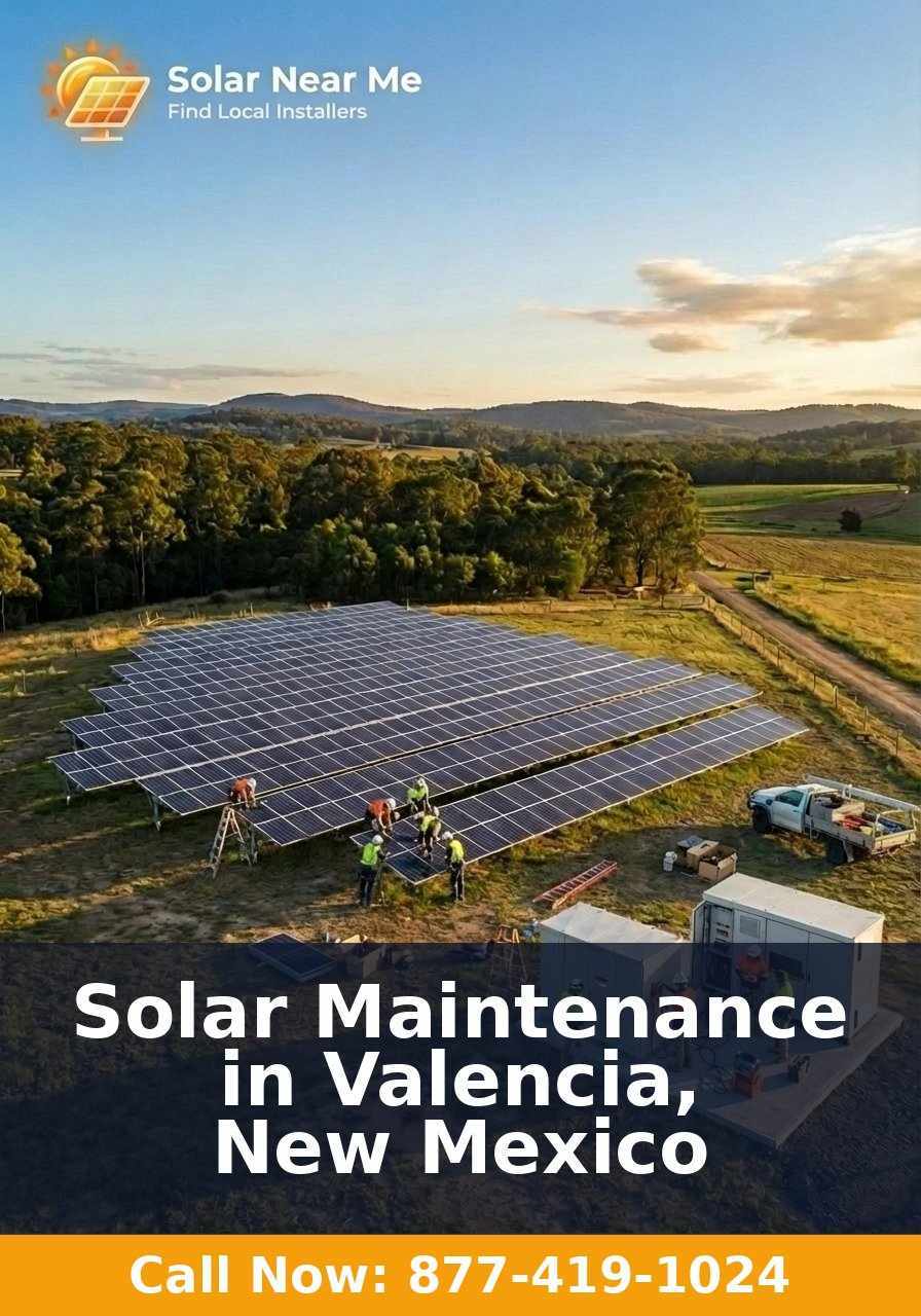 Solar Maintenance in Valencia, New Mexico