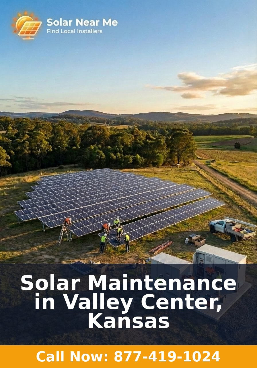 Solar Maintenance in Valley Center, Kansas