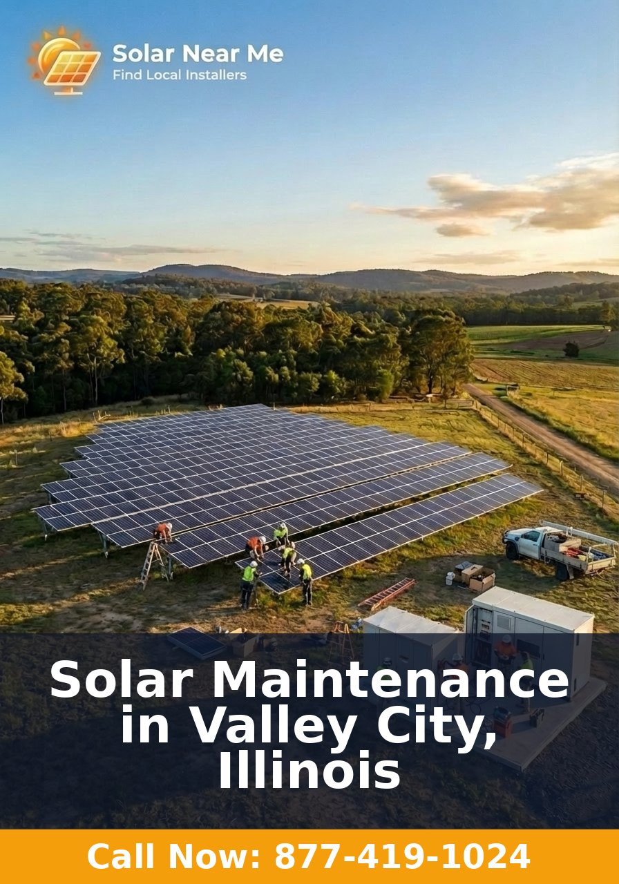 Solar Maintenance in Valley City, Illinois