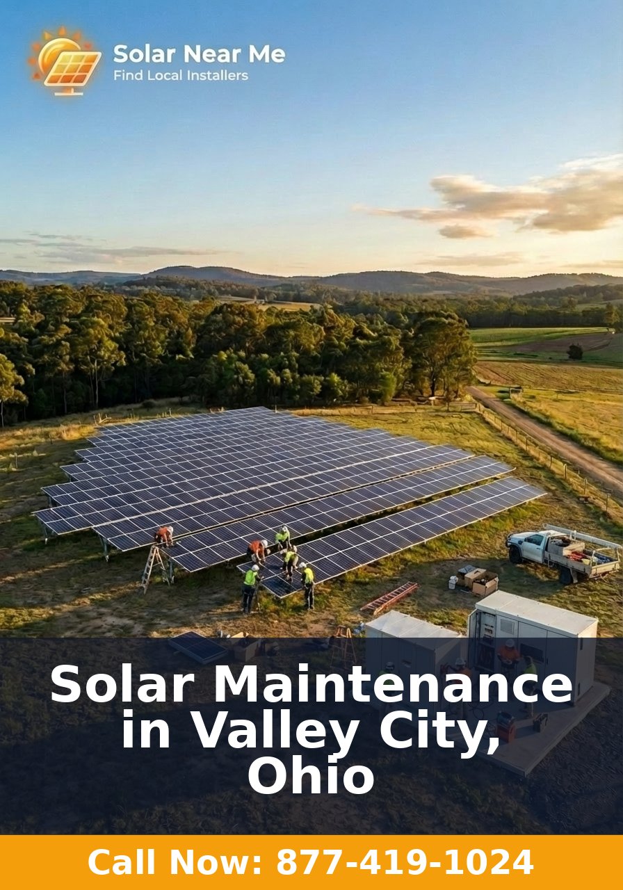 Solar Maintenance in Valley City, Ohio