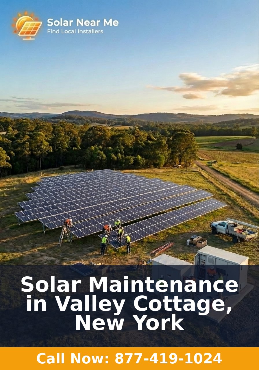 Solar Maintenance in Valley Cottage, New York