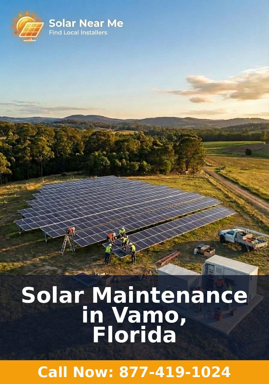 Solar Maintenance in Vamo, Florida