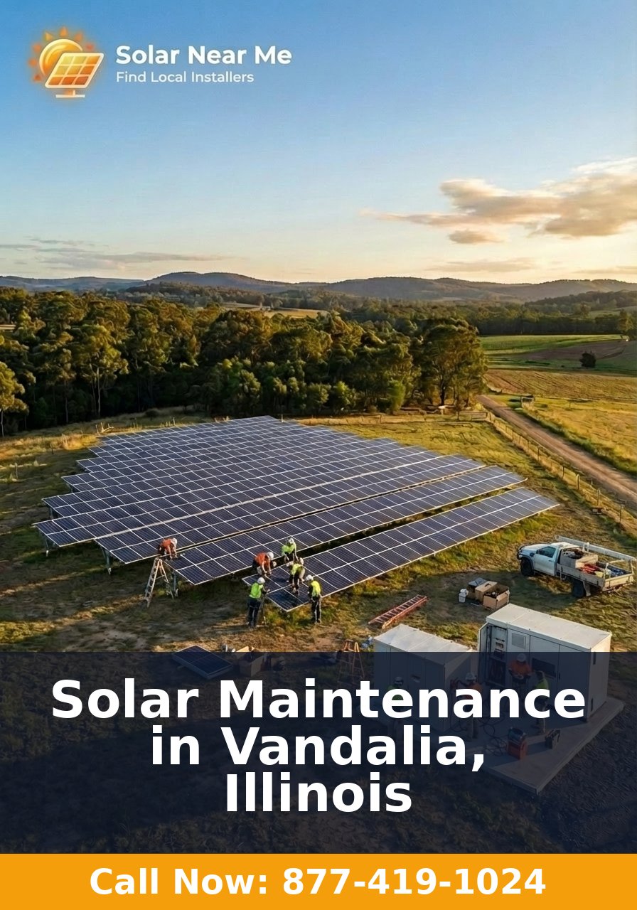 Solar Maintenance in Vandalia, Illinois