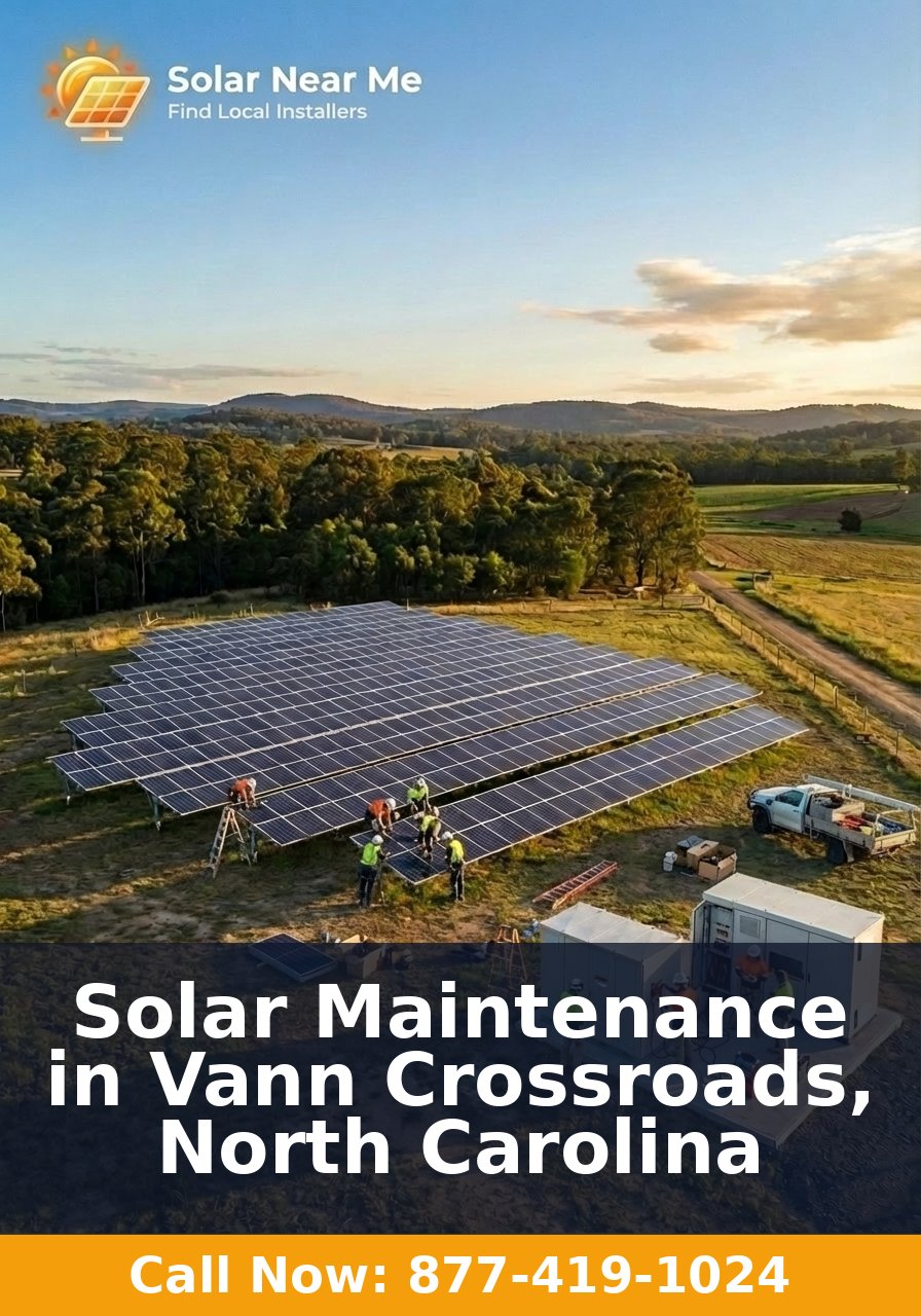 Solar Maintenance in Vann Crossroads, North Carolina