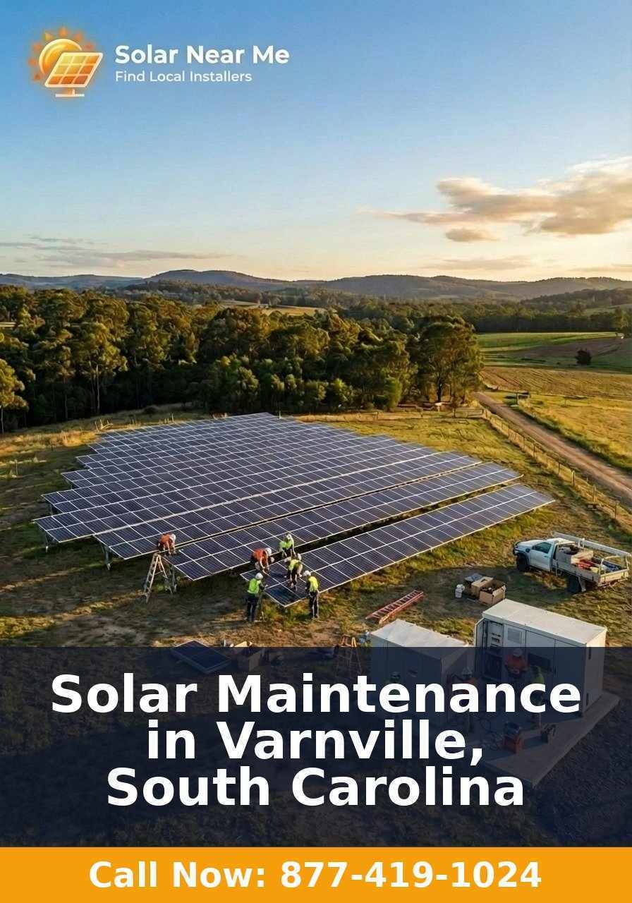 Solar Maintenance in Varnville, South Carolina
