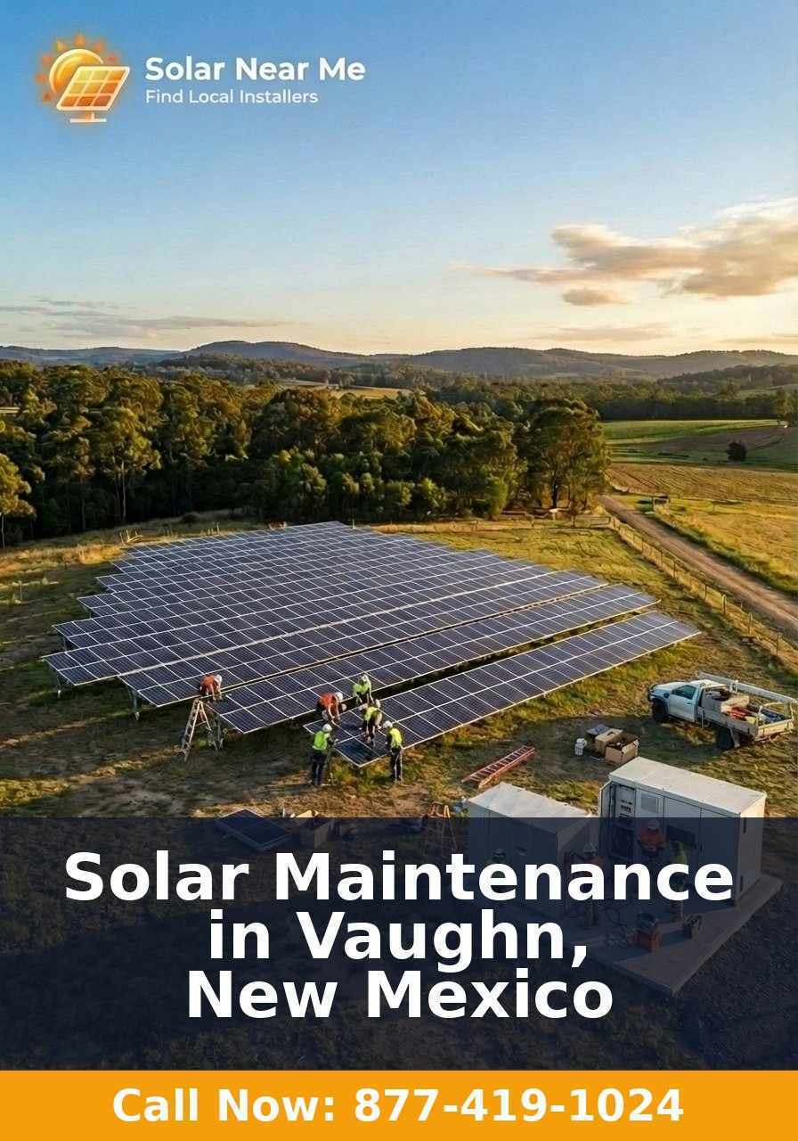 Solar Maintenance in Vaughn, New Mexico