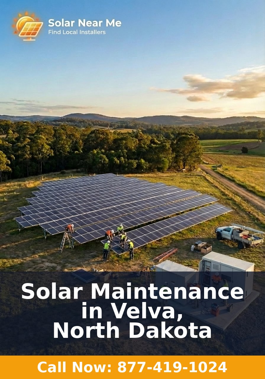 Solar Maintenance in Velva, North Dakota