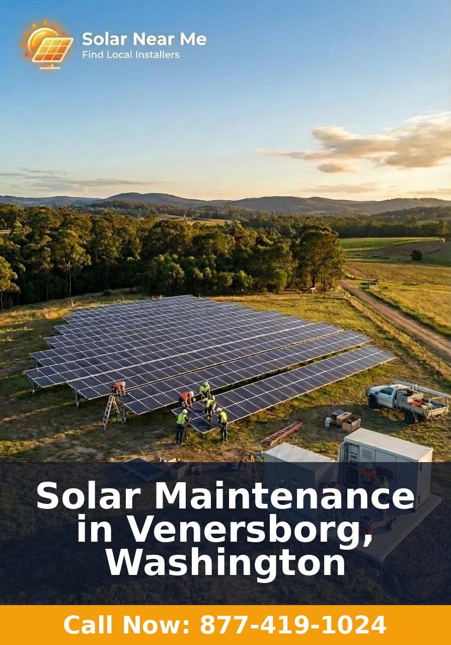 Solar Maintenance in Venersborg, Washington