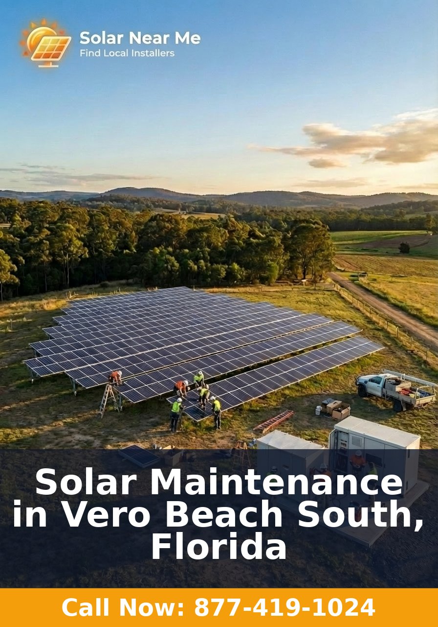 Solar Maintenance in Vero Beach South, Florida