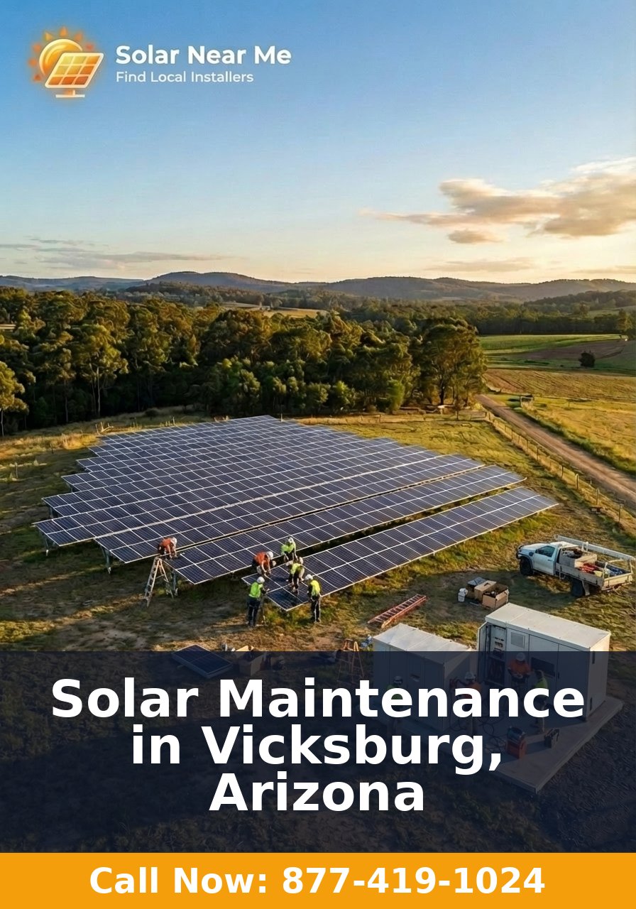 Solar Maintenance in Vicksburg, Arizona