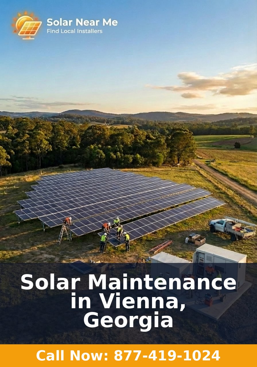 Solar Maintenance in Vienna, Georgia