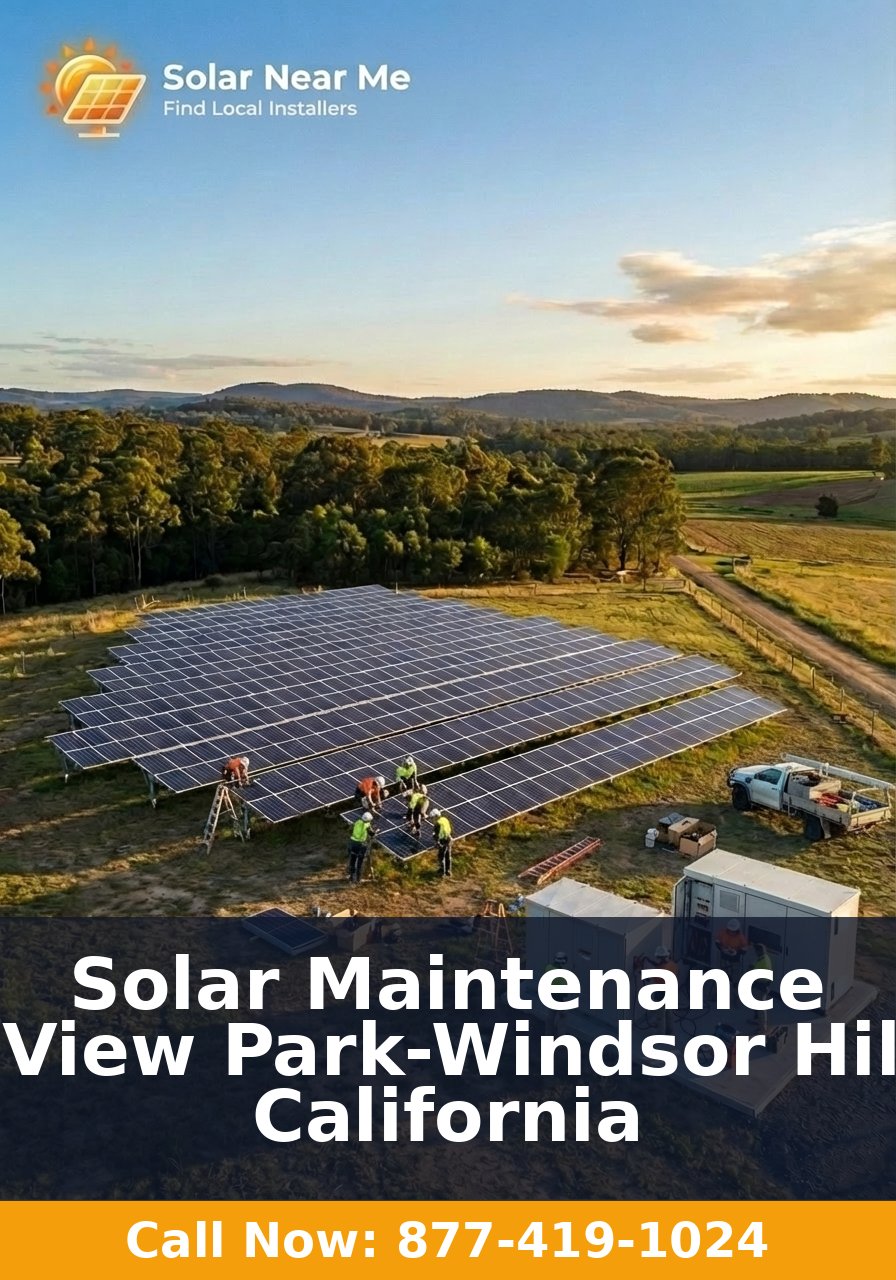 Solar Maintenance in View Park-Windsor Hills, California