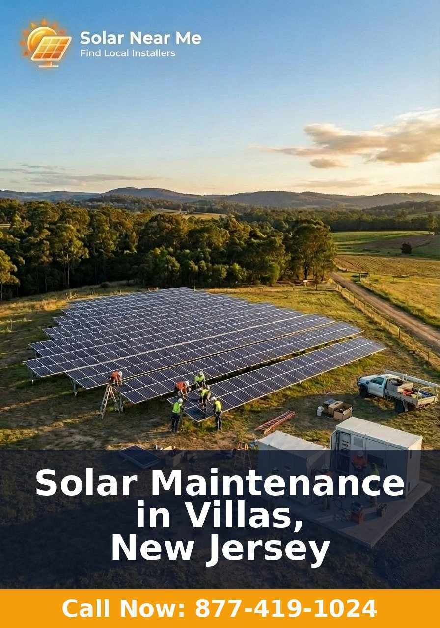 Solar Maintenance in Villas, New Jersey