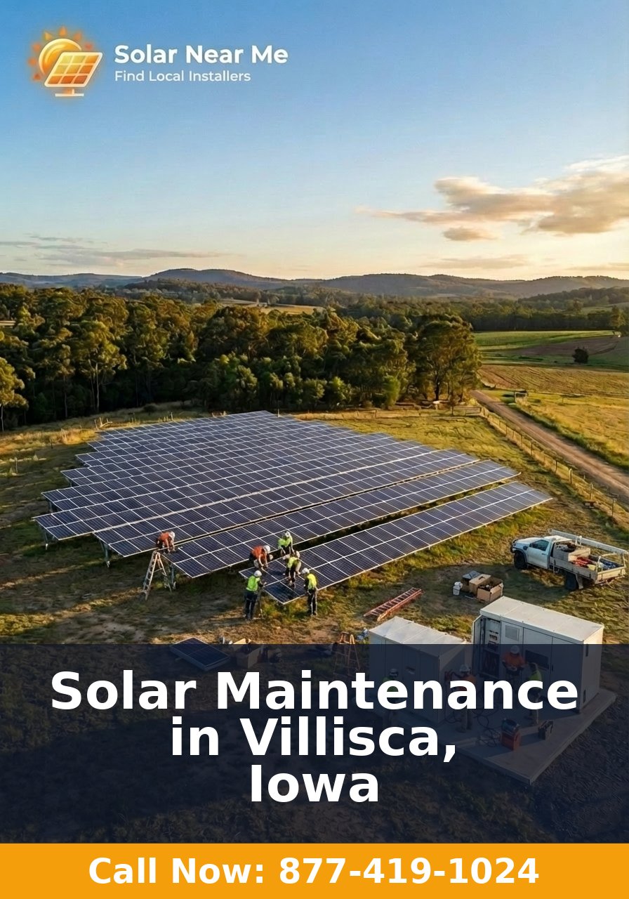Solar Maintenance in Villisca, Iowa