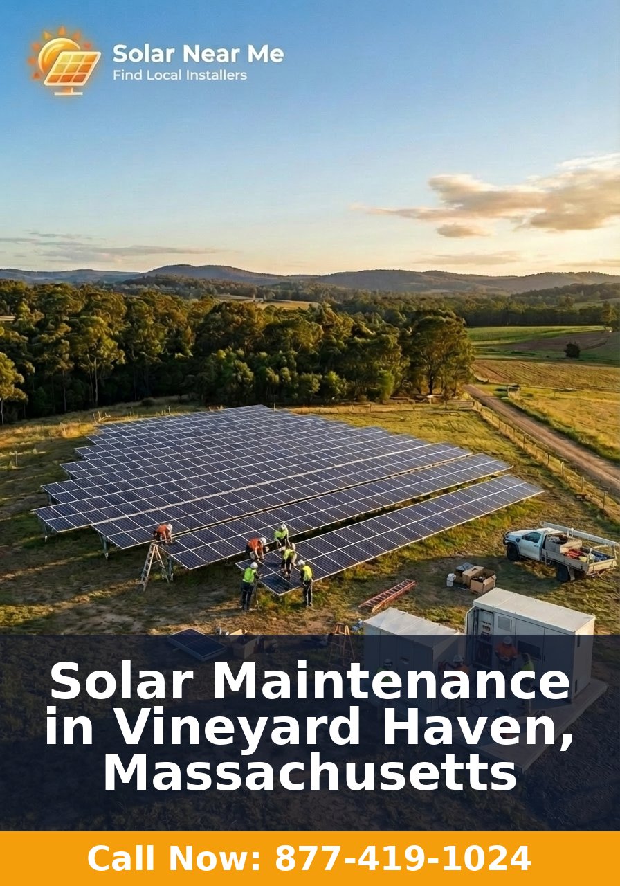 Solar Maintenance in Vineyard Haven, Massachusetts