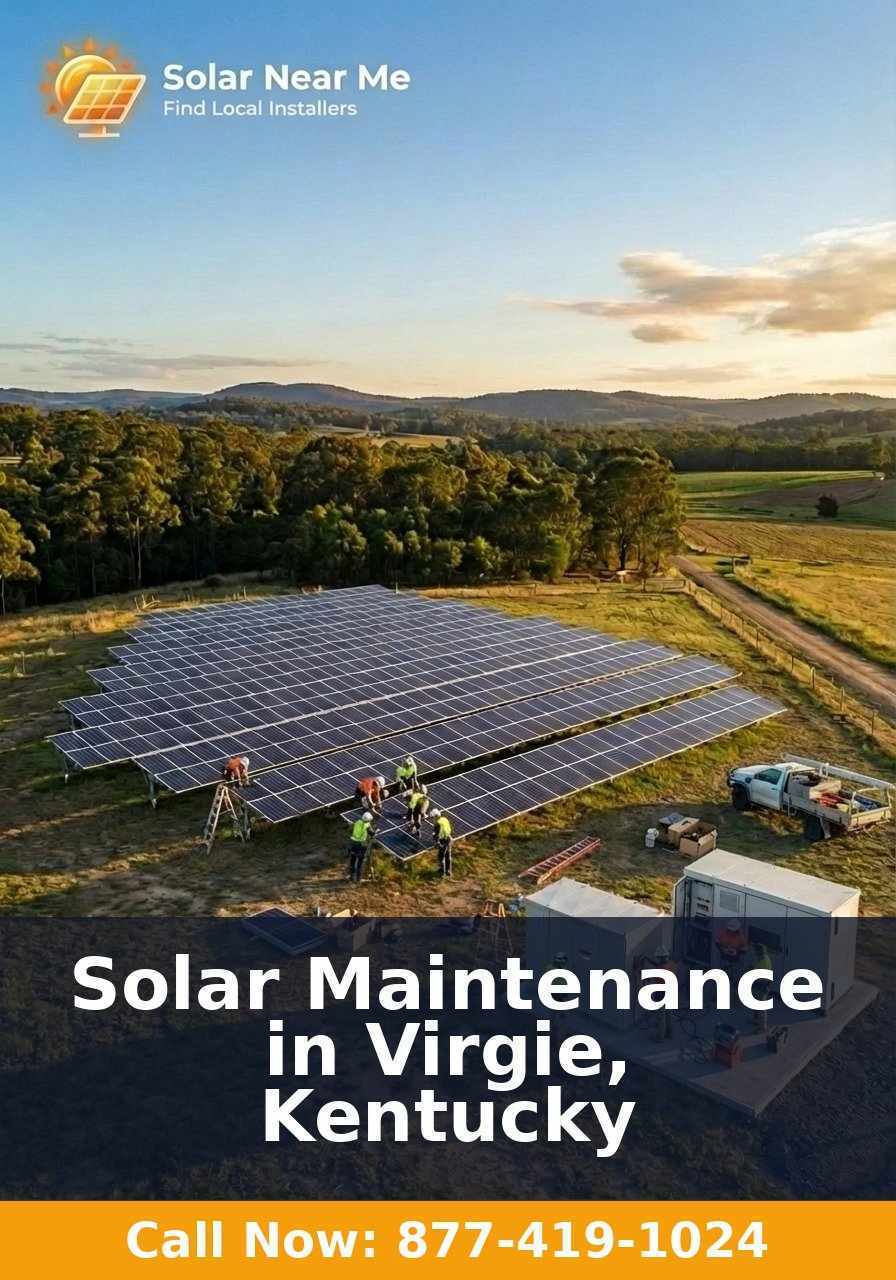 Solar Maintenance in Virgie, Kentucky