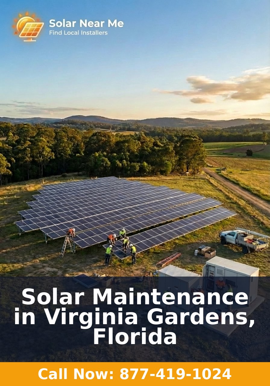 Solar Maintenance in Virginia Gardens, Florida