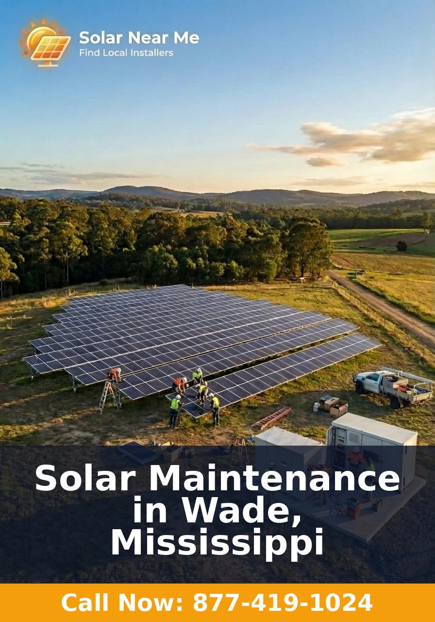 Solar Maintenance in Wade, Mississippi