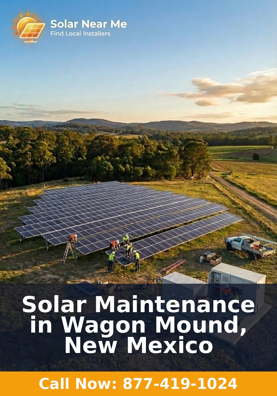 Solar Maintenance in Wagon Mound, New Mexico